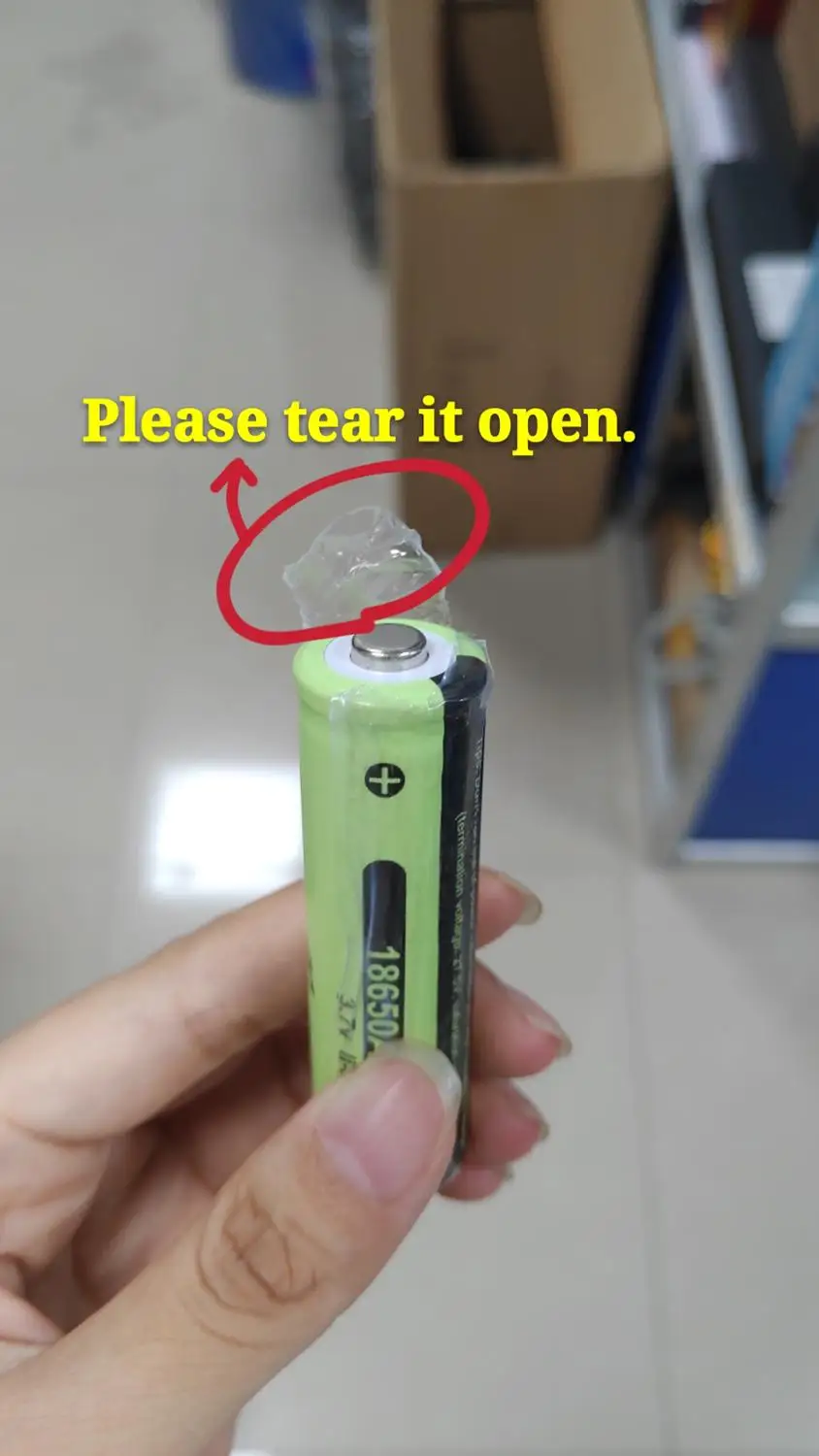 

1*18650 Flashlight Battery