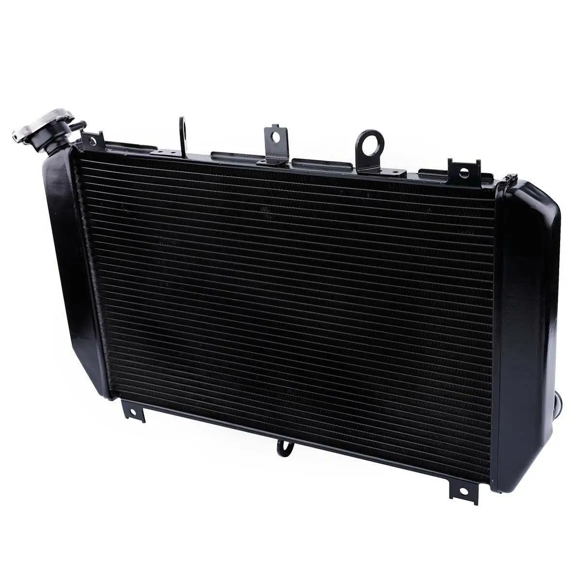 Motorcycle black Radiator Cooler Cooling For Kawasaki Z900 Z 900 2017 2018 2019 2020 2021 2022 2023 Aluminum