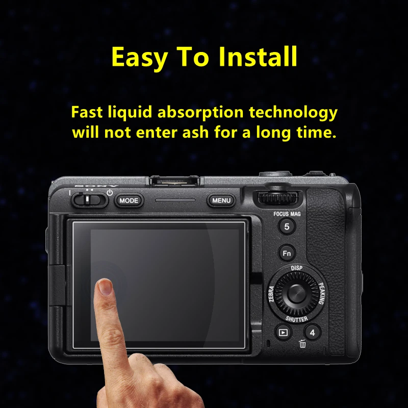 Стекло для камеры Sony fx3 Защитная пленка для экрана камеры Sony ILME-FX3 твердое закаленное стекло ультратонкая защита для экрана