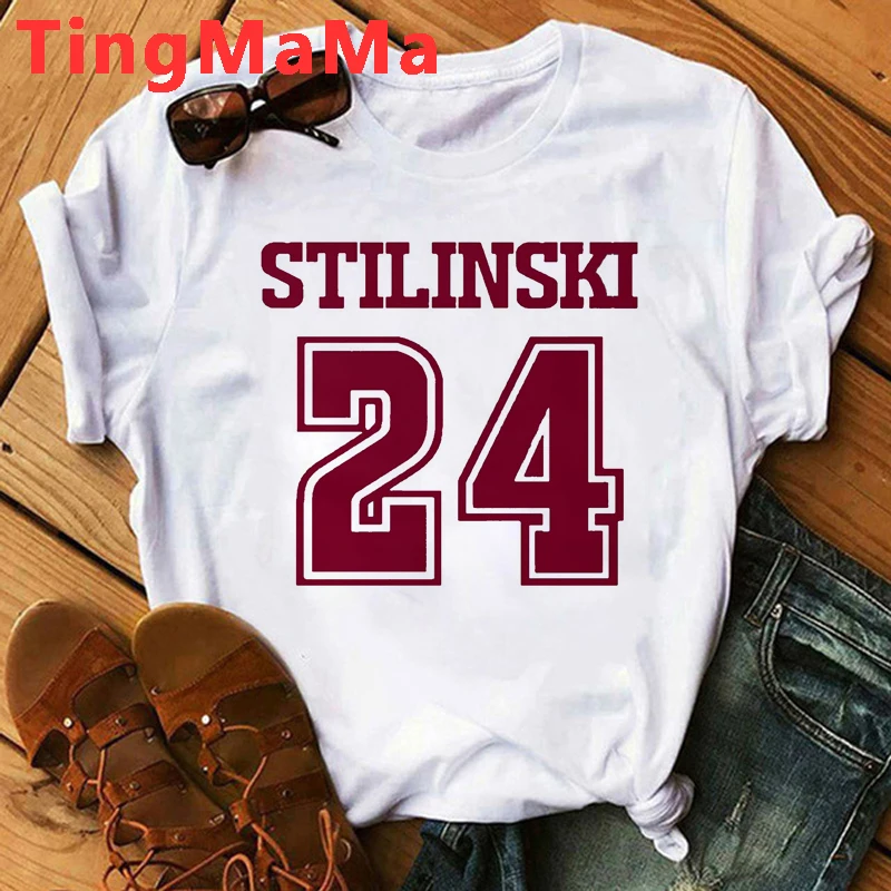 Kawaii Movie Teen Wolf T Shirt Women Stilinski 24 Lahey McCall Graphic Tees Summer Tops Cartoon Unisex Fashion T-shirt Female