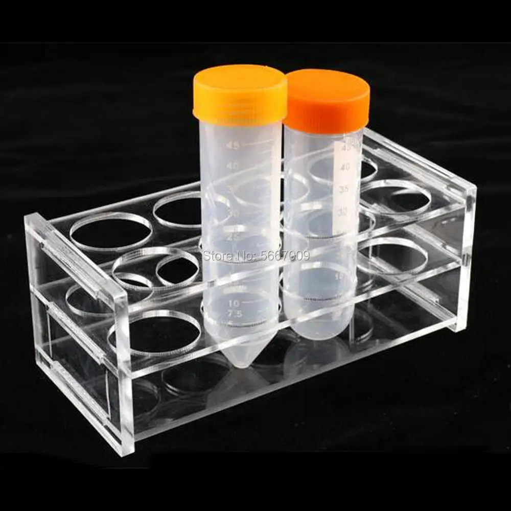 

1pcs Clear Organic glass 50ml 100ml 250ml Centrifuge Tube Rack PMMA Tubing Holder For School Lab