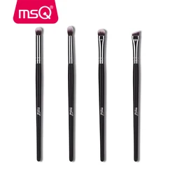 MSQ 4pcs Occhi Spazzole di Trucco Highlighter Blending Dell'ombretto del Sopracciglio Strumento di Cosmetici Make Up Brush Eye Shader Capelli Sintetici