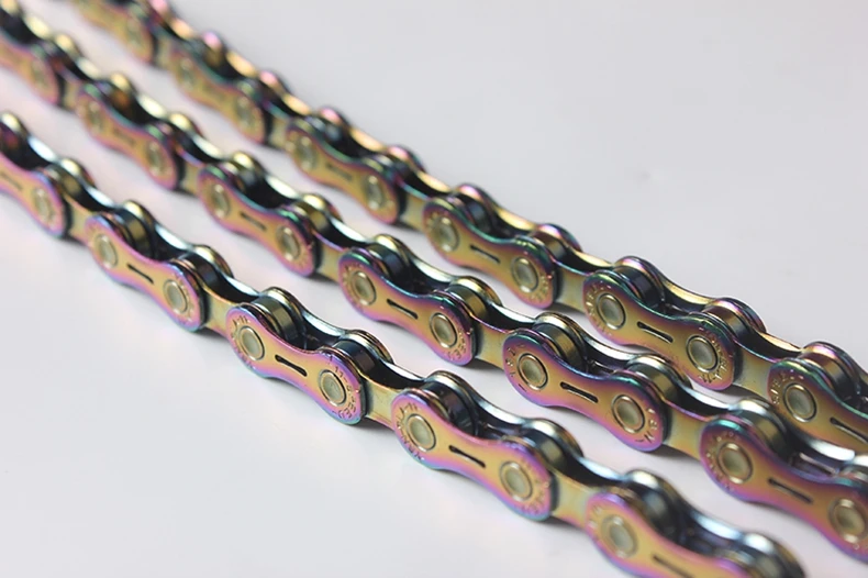 YBN Bicycle Chain Ultralight Black Gold Silver Half All Hollow 10 11 12 Speed Chain MTB Mountain Road Bike Chain for Shimano