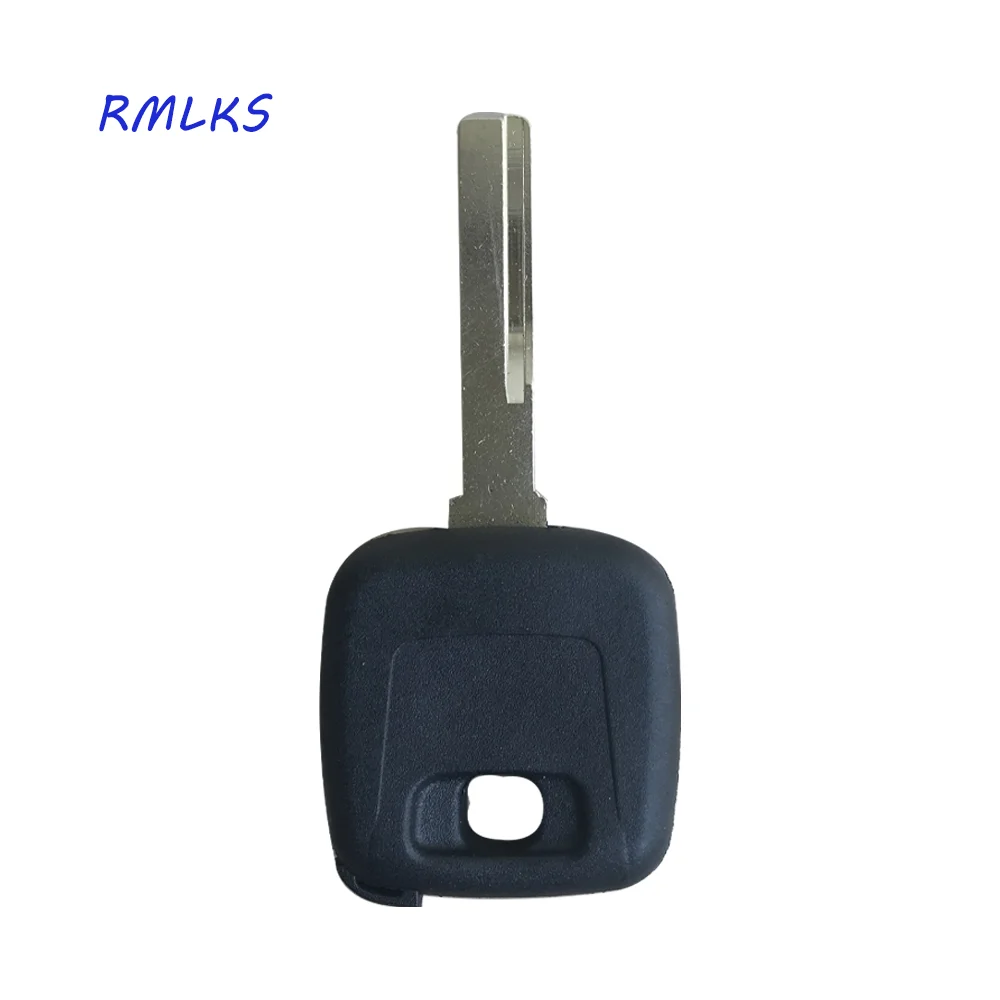 Transponder Key Blank Schlüssel Abdeckung Shell Fit Für Volvo S40 V40 Transponder Schlüssel Shell Chip Schlüssel Fall Uncut NE66 NE51 HU56R Klinge