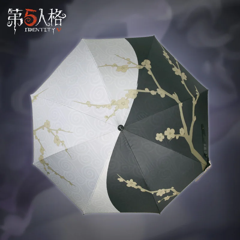 

Anime Game Identity V Cosplay Role Props The Soul Of Umbrella Far East Wind Umbrella Unisex White Guard/black Guard Prop