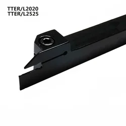 1pcs TTER2020-2T17 TTER2525-3T20 2T 3T 4T 5T Slotting Cutter Turning Tool CNC Lathe Parting and Face Grooving Tools Holders