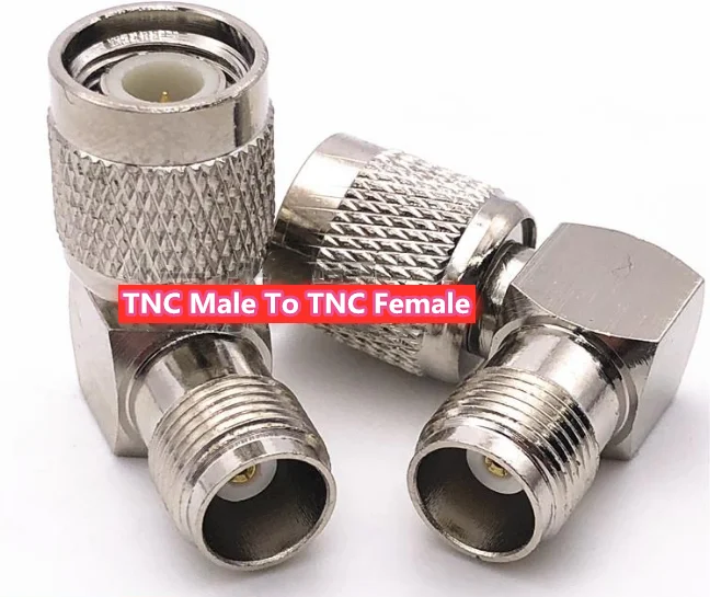 TNC Plug male To  TNC Female Jack Right Angle RF connector  50ohm wholesale