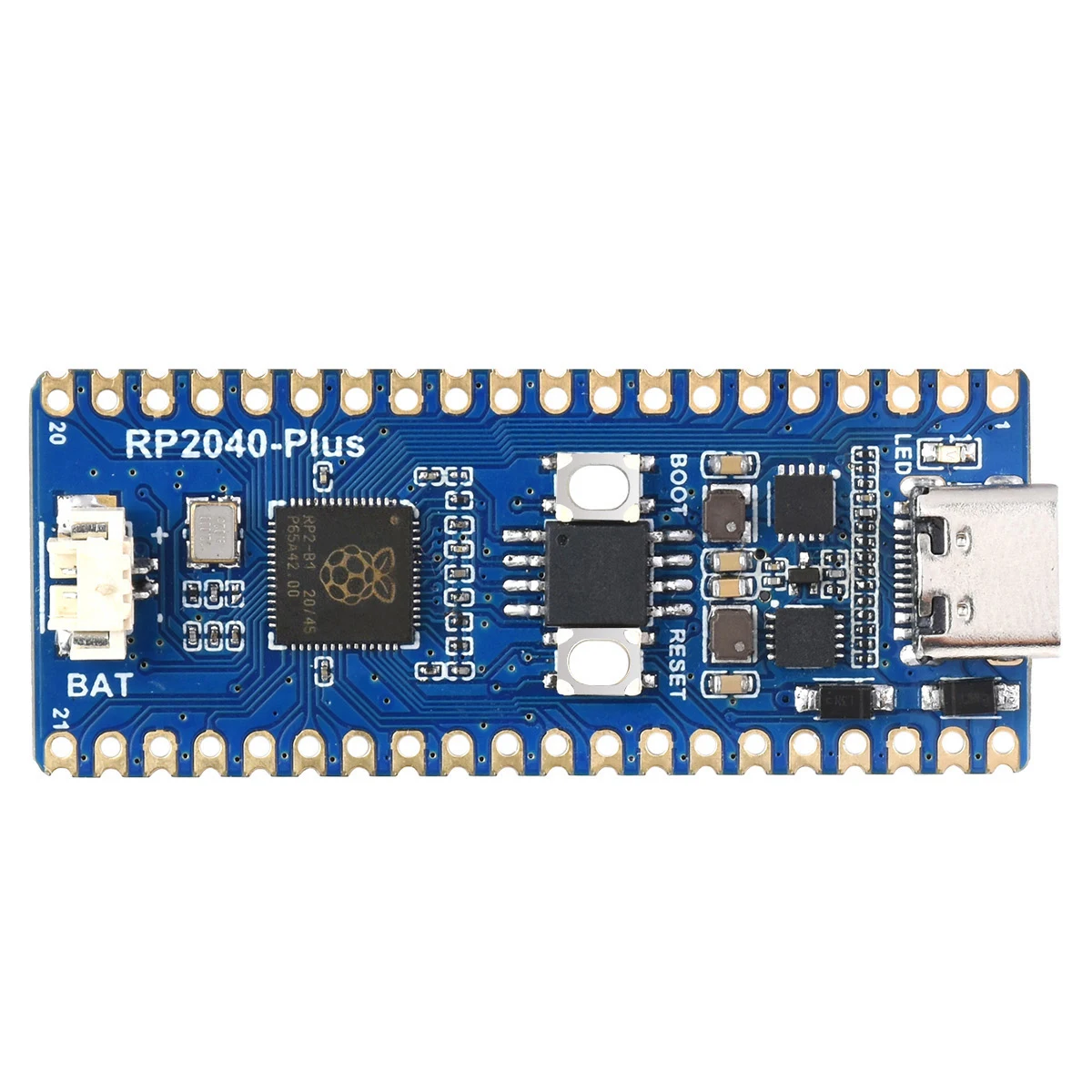 Type-C USB-C RP2040 Microcontroller With Pre-Soldered Header Pins for RPI Raspberry Pi PICO MCU Development Board NOT PICO W