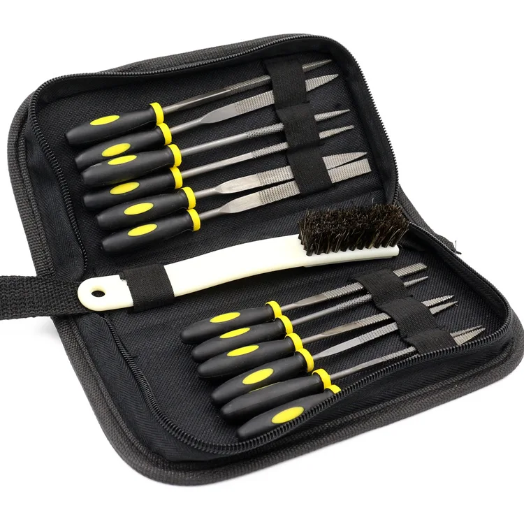 Assorted Wooden Files 15pcs Set Assorted Woodworking Polishing Tool Aardwood Wood Carving Files Small Wooden File Set