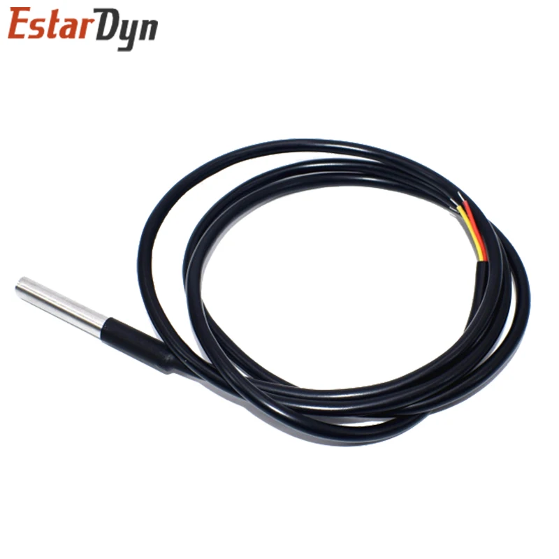 DS1820 Rvs Pakket Waterdichte DS18b20 Temperatuursensor Temperatuursensor 18B20 Voor Arduino