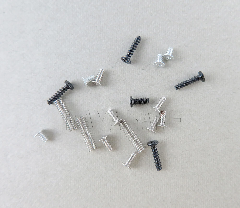 1 комплект винтов с плоской головкой GamePad, полный комплект винтовых пружин для Nintendo Switch Joy-Con