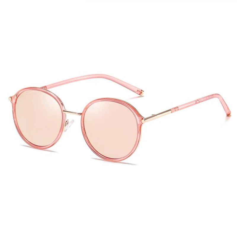 Short-sight Prescription Polarized Sunglasses Women Round Antireflection Nearsighted Sun Glasses 0 -0.5 -0.75 To -6.0
