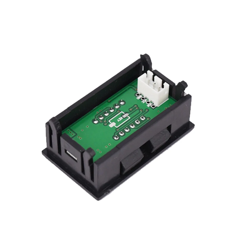 Four-digit Digital Electronic Voltmeter with Digital Display Three-wire 0-33V DC 8V 12V 12.6V Lithium Battery Measurement