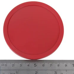 4pcs 82mm Red Air Hockey Pucks Table In Arcade Club Home Game Puck