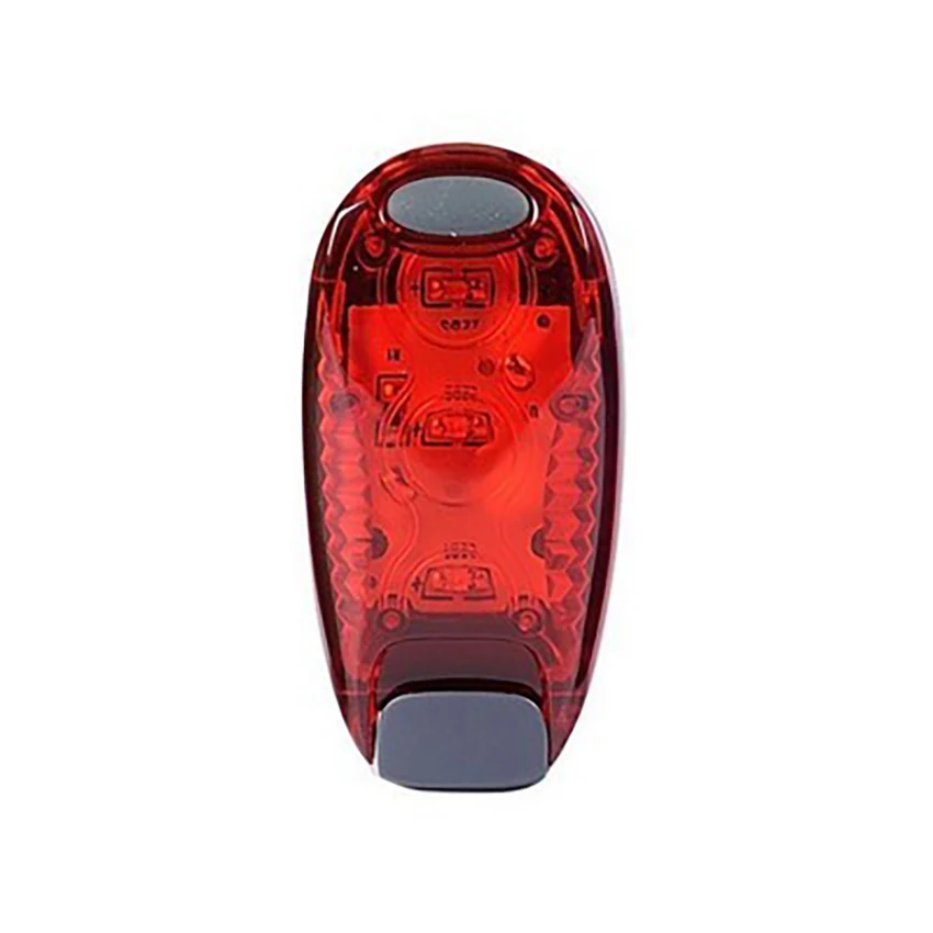 Lampada stroboscopica di sicurezza con luce Flash di avvertimento a LED per la corsa diurna accessori per biciclette da passeggio luce del braccio di marcia notturna