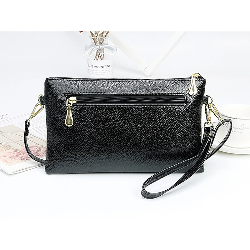 PU Litchi Grain Crossbody Bags for Women Shoulder Bags Removable and Adjustable Shoulder Strap New Fashion Clutch Bag