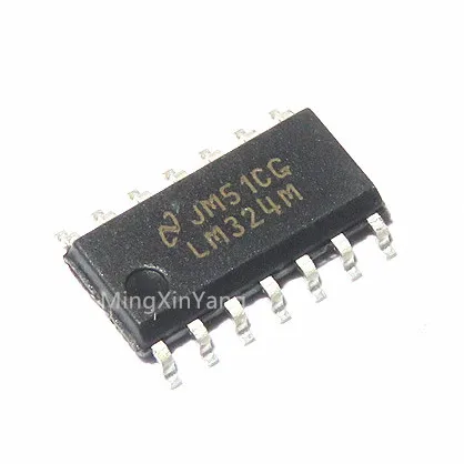 

10PCS LM324 LM324M SOP14 Operational amplifier IC chip