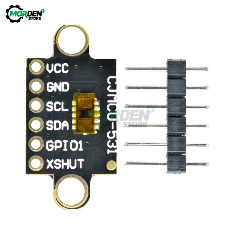 VL53L1X VL53LO Laser Ranging Flight Time Sensor Module Distance 400cm Measurement Extension Board Module for Arduino