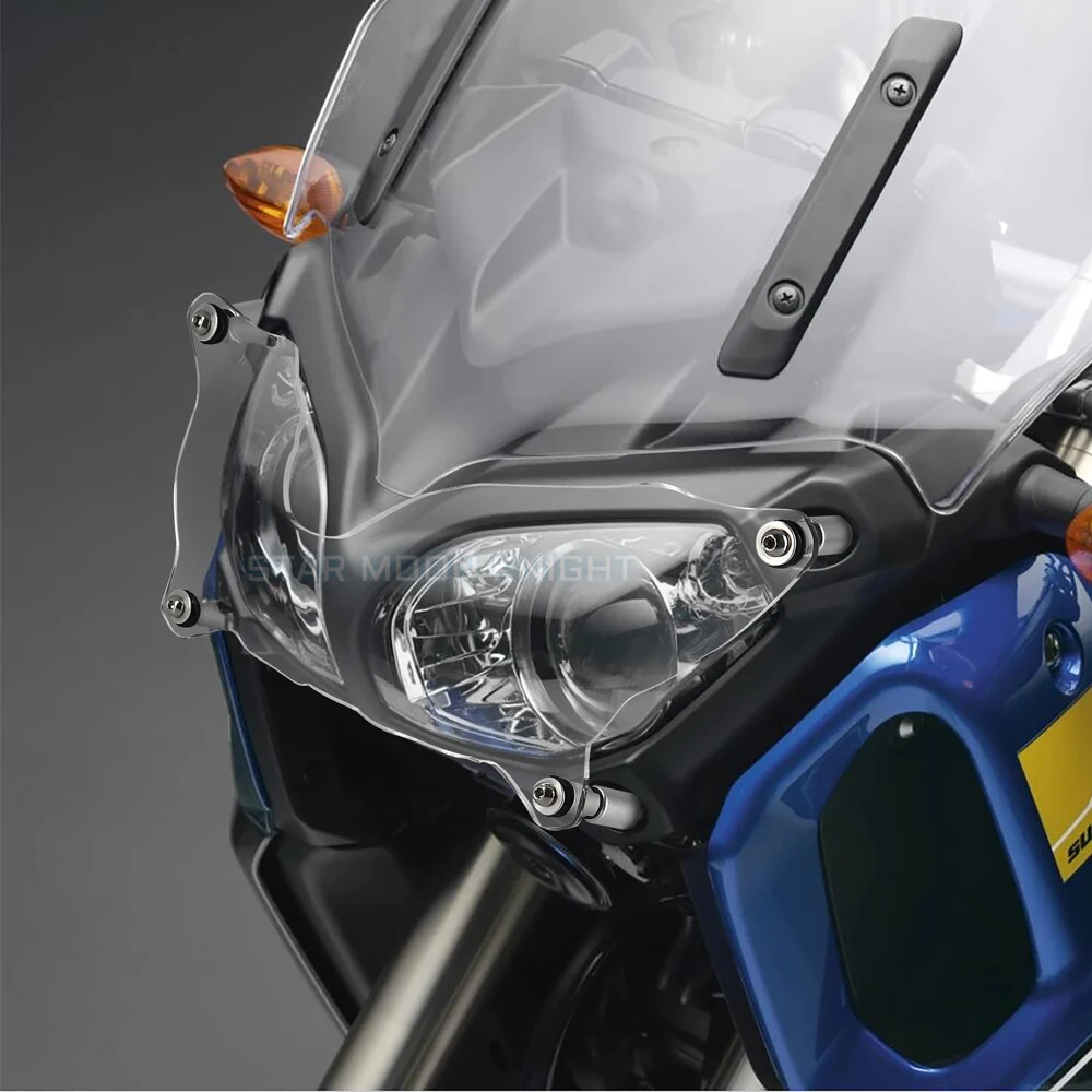 Motorrad Zubehör Acryl Scheinwerfer Protector Licht Abdeckung Schutzhülle Schutz Für YAMAHA XT 1200 Z XT1200Z Super Tenere 2010-