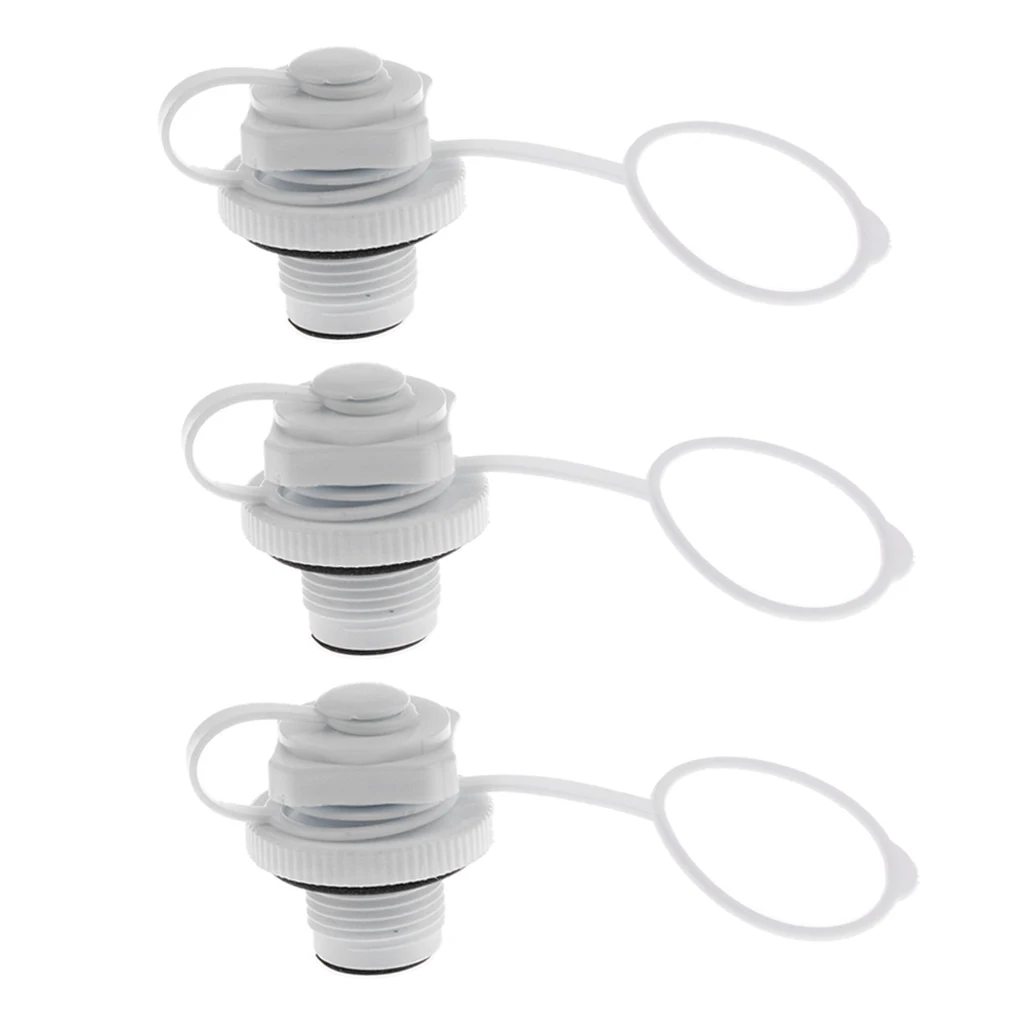 

3 упаковки винтовой надувной клапан Бостон крышка воздушная кровать матрас лодка игрушка Горячая ванна спа бассейн