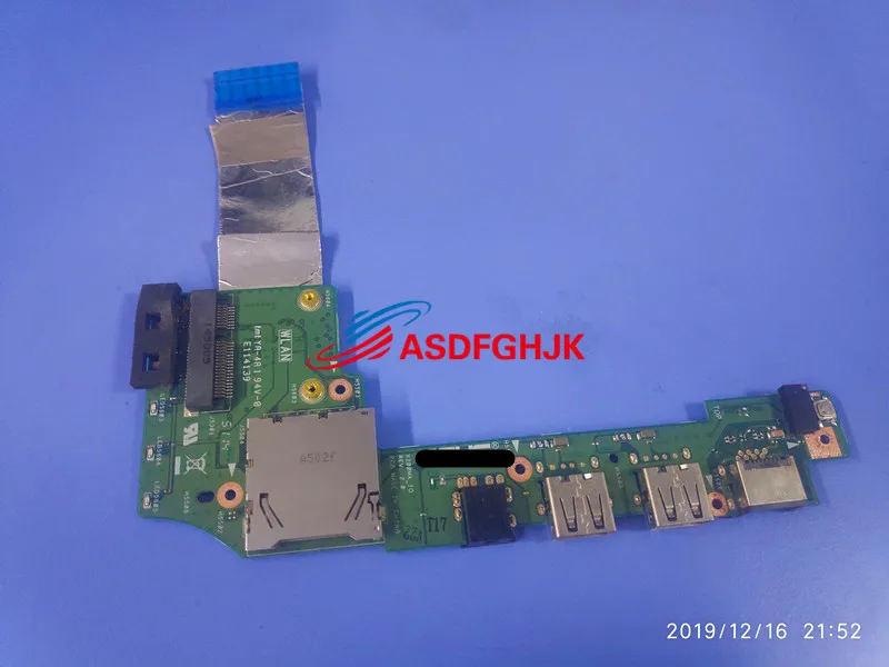     Original FOR Asus F200CA K200MA X200MA USB Power Button IO Board 100% Perfect Work