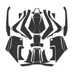 kodaskin 2D Carbon Fairing Emblem Sticker Decal Motorcycle Body Full Kits Decoration Sticker For Honda XADV 750 X ADV 750