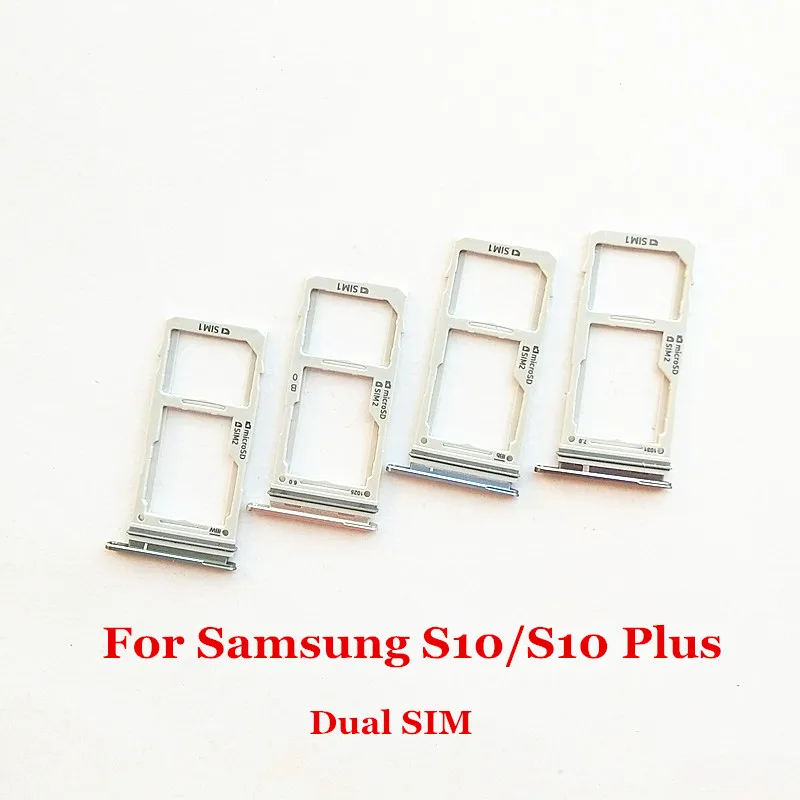 30x Dual/Single Sim-kaarten Adapter SD Card Tray Slot Houder voor Samsung Galaxy S10/S10 Plus