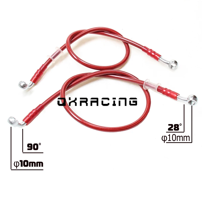 Universal Motorcycle Hydraulic Brake line Oil Hose Tube For Dirt Pit Bike Motorcross Moped scooter Cub ATV Quad UTV Go Kart