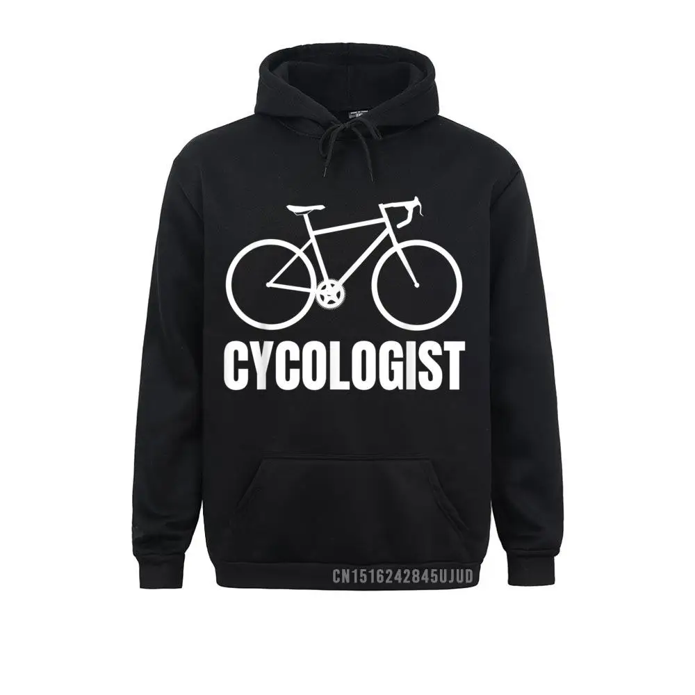 Cycologist Funny Bicycle Bike Gift Pullover Sweatshirts Winter Hoodies Long Sleeve Fashionable Unique Clothes Leisure Men's