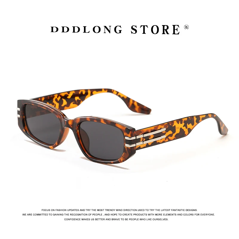 DDDLONG Retro Shade Cat Eye Sunglasses Women Designer Men Sun Glasses Classic Vintage UV400 Outdoor Oculos De Sol D65