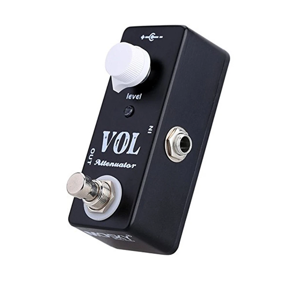 Mosky Volume Pedal Footswitch Electric Guitar Bass Passive Vol Attenuator Effects Pedal Full Metal Shell Bass Guitar Parts