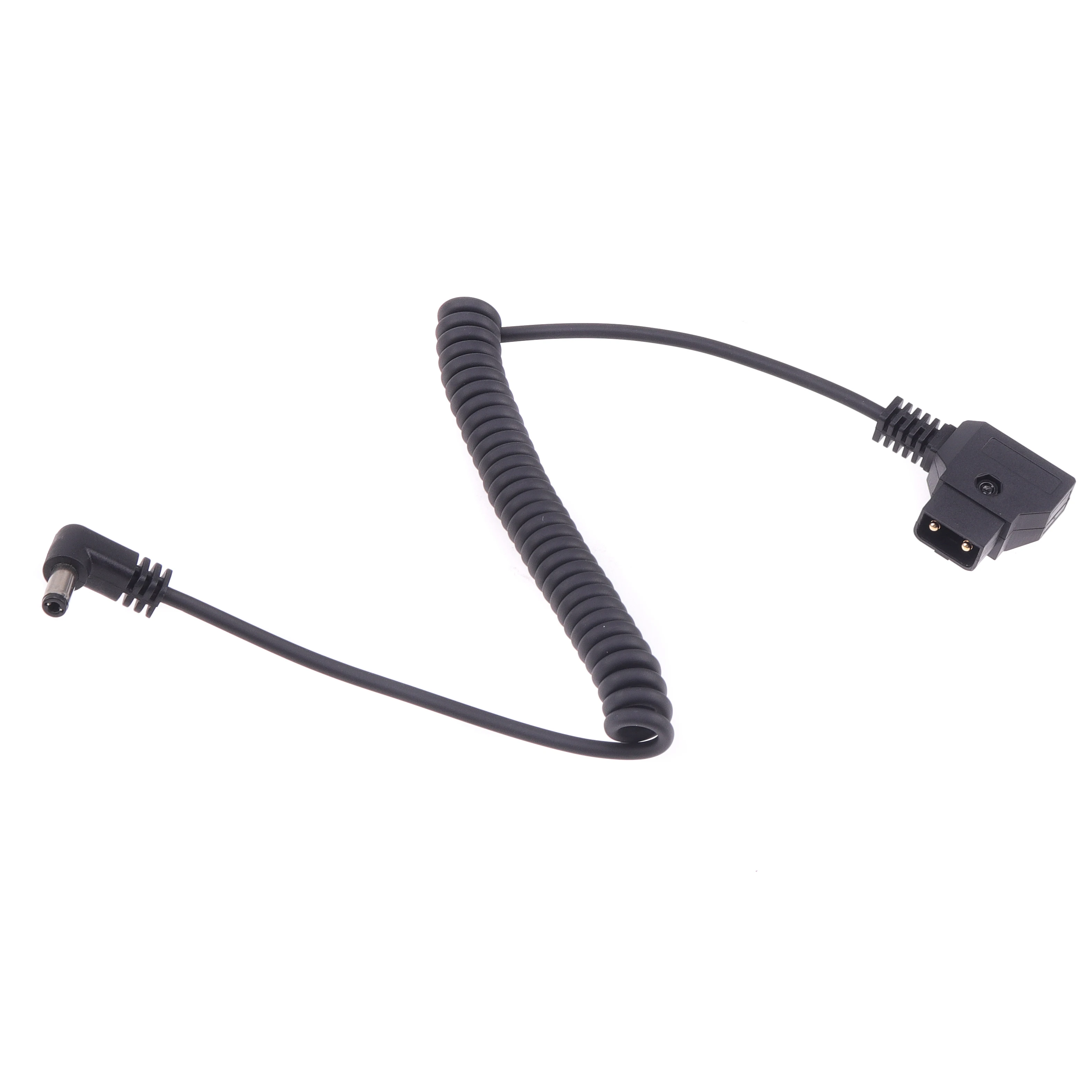 FOTGA BMCC D-Tap Connettore maschio a 2 pin a cavo di alimentazione CC 5,5 * 2,1 mm Cavo a molla per batteria Anton Sony V