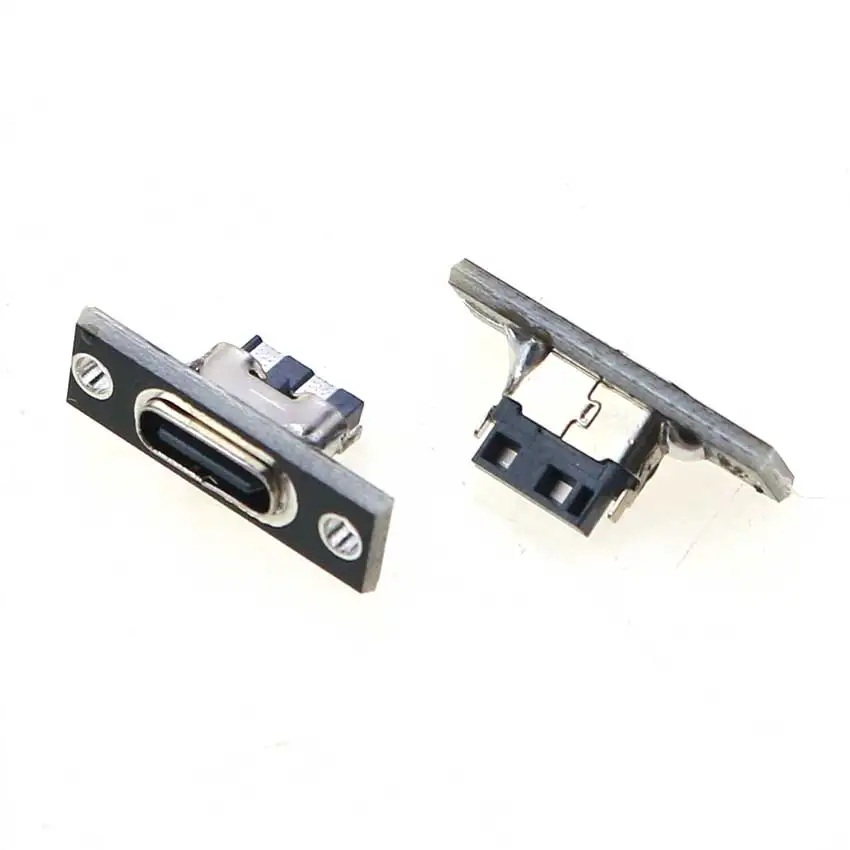 1PCS Type-C Female Double-sided Positive and Negative Plug-in Test Board USB3.1 With PCB Board Connector Data Charging Port