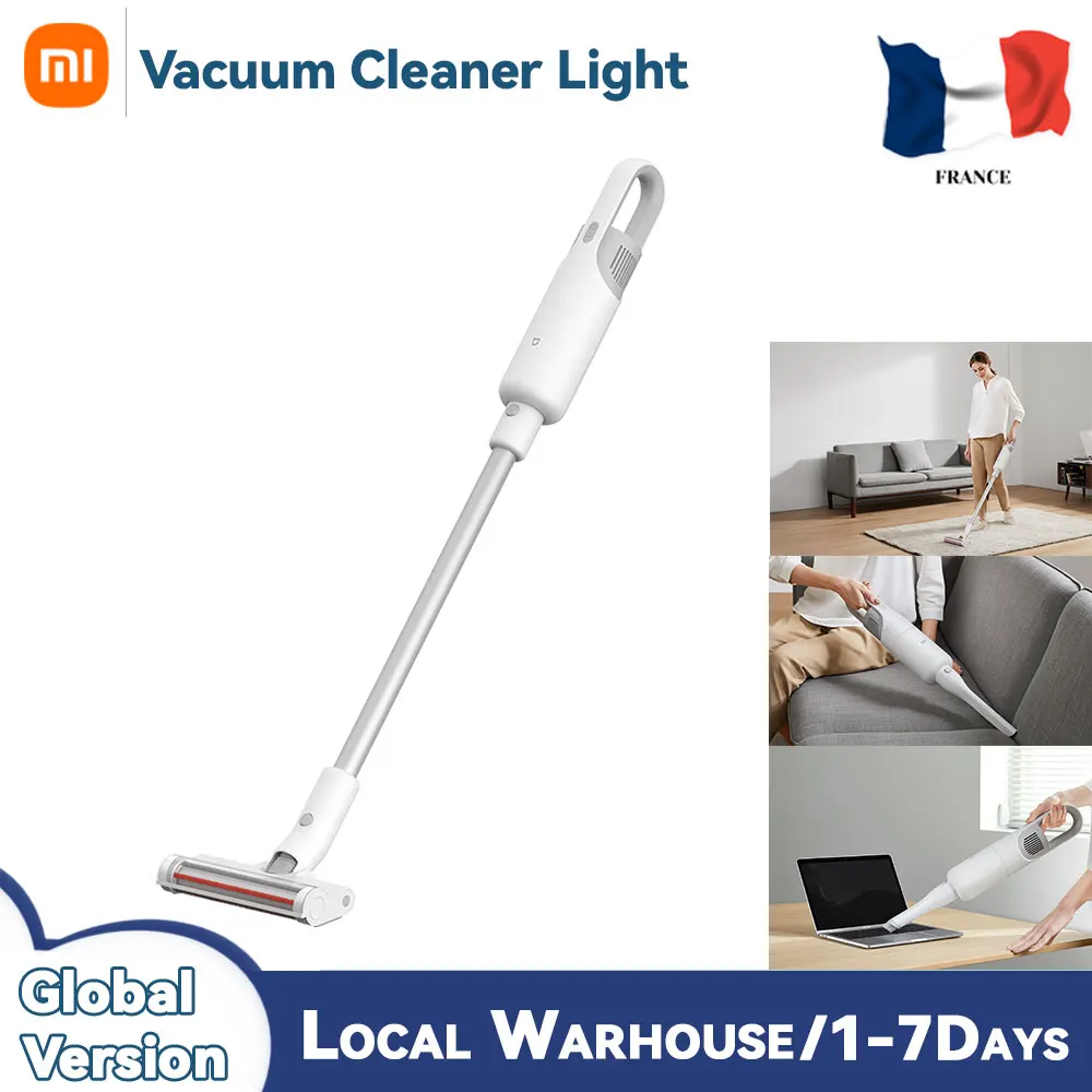 Xiaomi Mi Vacuum Cleaner Light Cordless  Handheld Cleaner 2500mAh 50AW Suction Car Cleaner Floor Sweeper for Home Cleaning