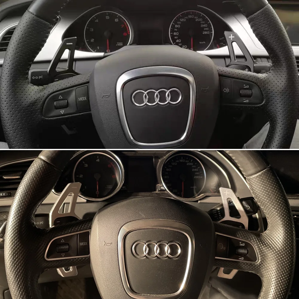 Paddle Shifter For Audi A4 B8 A3 8P S3 A5 A6 S6 C6 Q5 A8 R8 TT TTS
