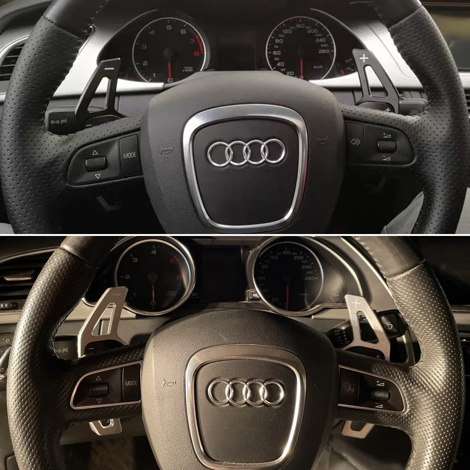 Paddle Shifter For Audi A4 B8 A3 8P S3 A5 A6 S6 C6 Q5 A8 R8 TT TTS