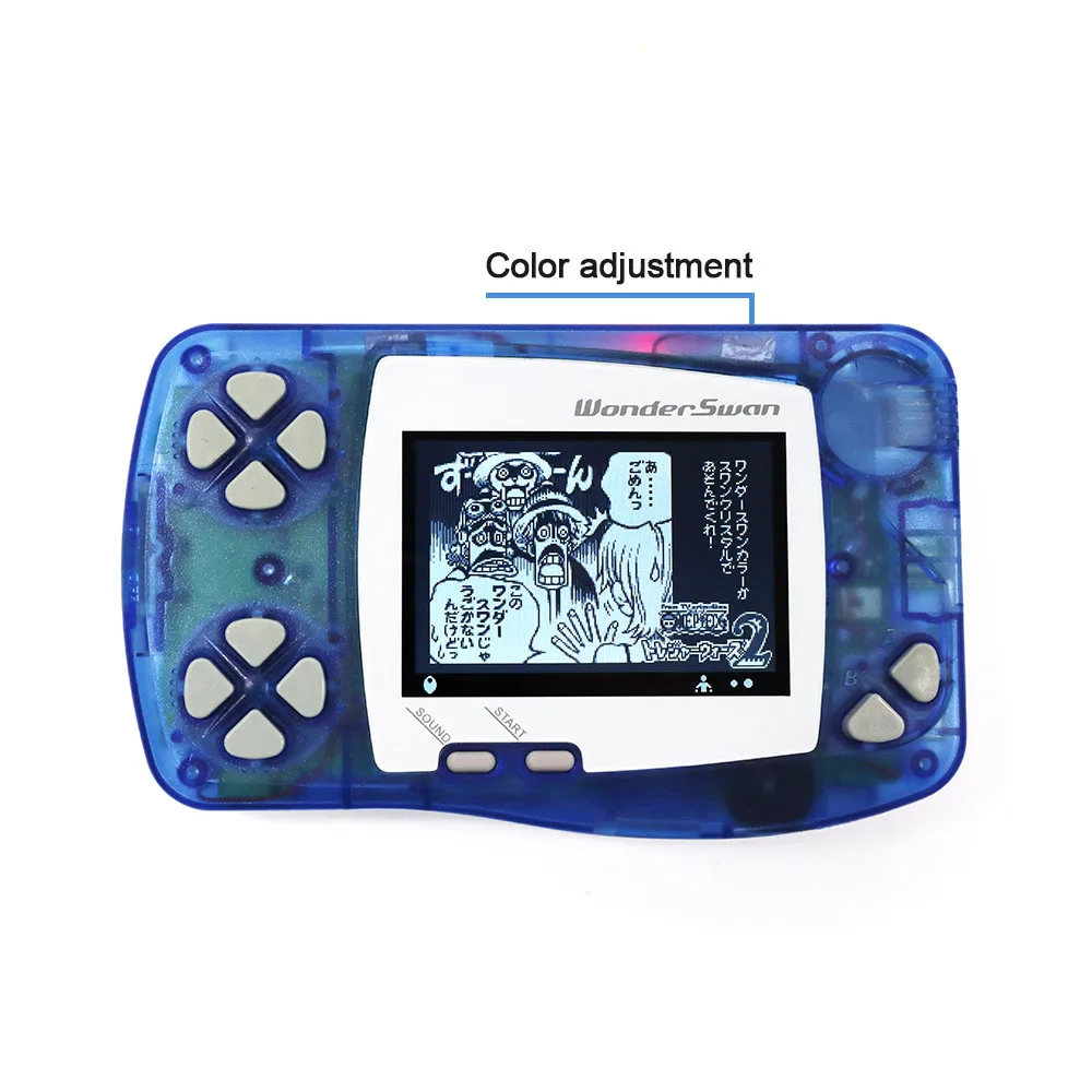 ใหม่ล่าสุด DIY WS Hightlight หน้าจอ LCD ชุดความสว่างสําหรับ Bandai WonderSwan สําหรับ Wonder Swan เกมคอนโซล
