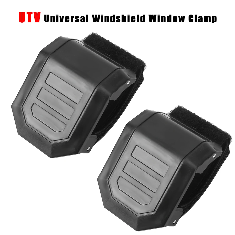 

For Honda Pioneer UTV Universal Windshield Window Clamp For Can-Am Maverick x3 1000 Commander 2Pcs For Polaris RZR XP