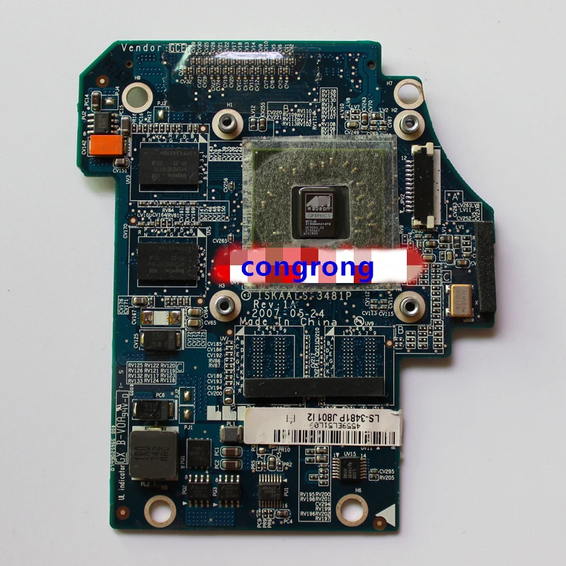 

LS-3481P HD2400 128 М K000056390 K000051970 K000047450 VGA Видео карта для Toshiba A200 A205 A215 S205 A300 A305