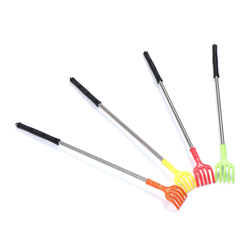 Portable Pen Clip Back Scratcher Stainless Steel Back Scratcher Massage Tool Convenient Claw Back Massager Random Color