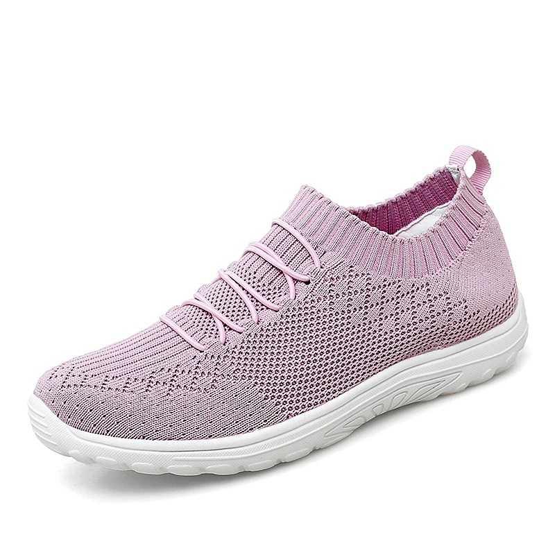 

2021 Women Tennis Shoes Comfy Breathable Sneakers for Female Outdoor Soft Sole Non-Slip Walking Gym Chaussure Femme Big Size 43