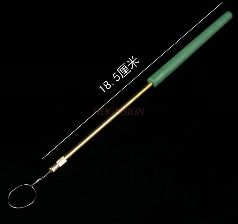 Inoculation rod inoculation ring biological laboratory microbial cell bacterial culture utensil teaching instrument