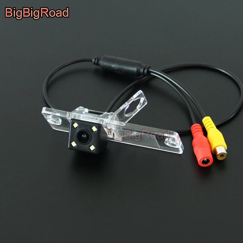 BigBigRoad For Mitsubishi Pajero 2009-2012 Zinger L200 Wireless Camera Car Rear View Backup Reversing Camera Night Vision