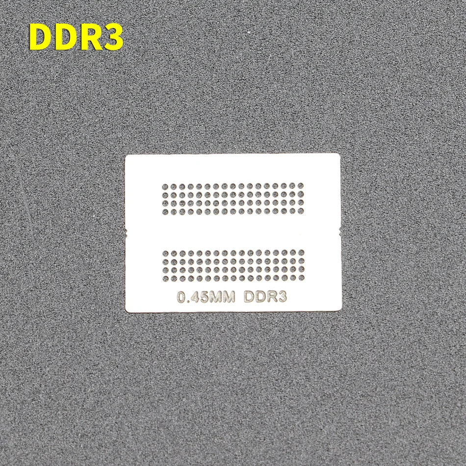 Imagem -06 - Universal Diretamente Aquecimento Reballing Stencils Memória Ddr Ddr2 Ddr23 Ddr24 Ddr32 Ddr3-3 Ddr3-4kf Ddr35 Ddr36 Ddr5 12 14 Pcs