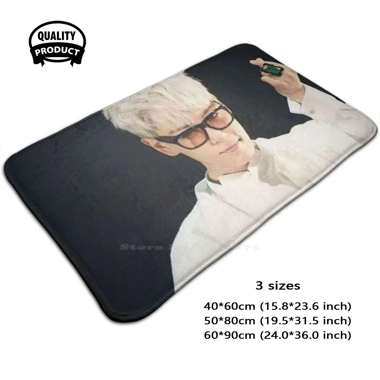 T.o.p Soft Cushion Car Home Carpet Door Mat G Dragon Kwon Ji Yong T O P Choi Seung Hyun Taeyang Dong Yon Bae Kang Daesung