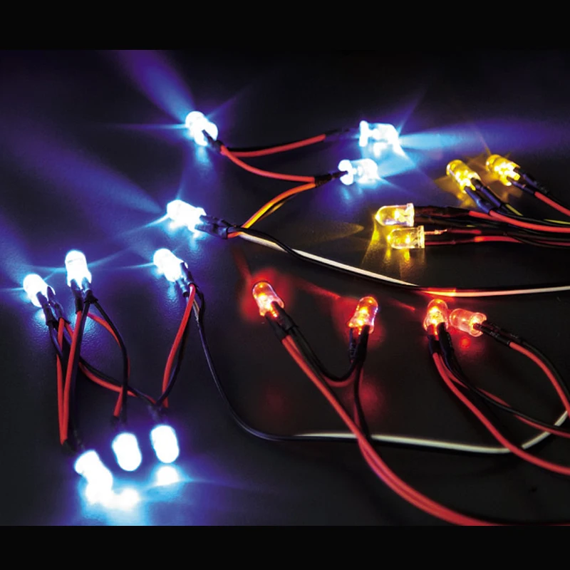 1/10 RC Car LED Light System W/Control Box  (Diameter :5mm)