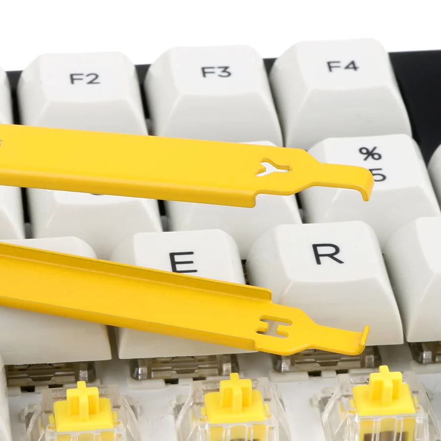 Aço inoxidável 304 interruptor de metal extrator teclado mecânico personalizado diy ferramenta