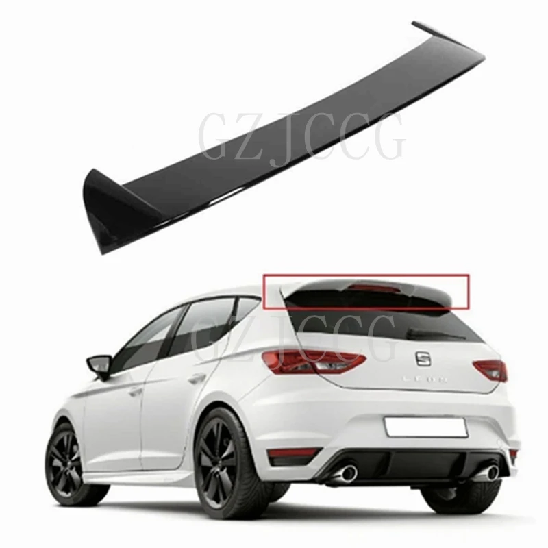 Seat Leon MK3 5F For Back Glass Top Spoiler, leon 5 Dr 2013 - 2020 5F For Back Windbreaker All Color Choices