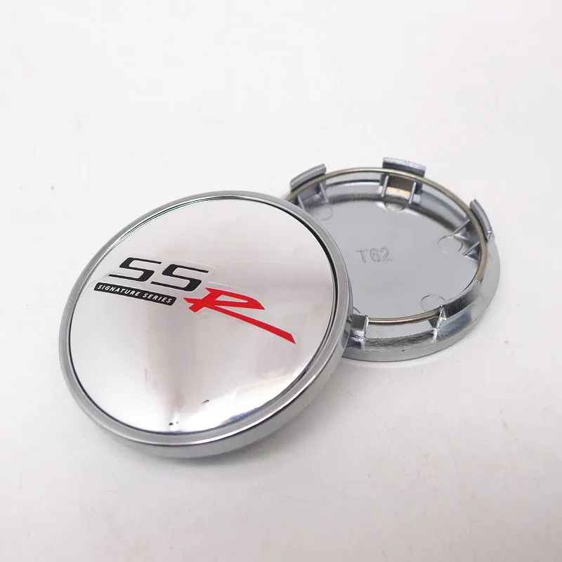 4pcs 62mm 56mm For SSR Car Wheel Hub Rim Center Cap Cover 56mm Badge Emblem Sticker