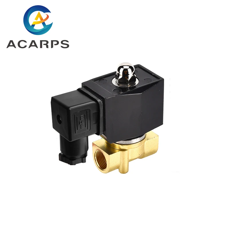 

3/8" Normally Closed Solenoid Valve Water IP65 Fully Enclosed Coil AC220V DC12V DC24V AC110V AC380V AC24V